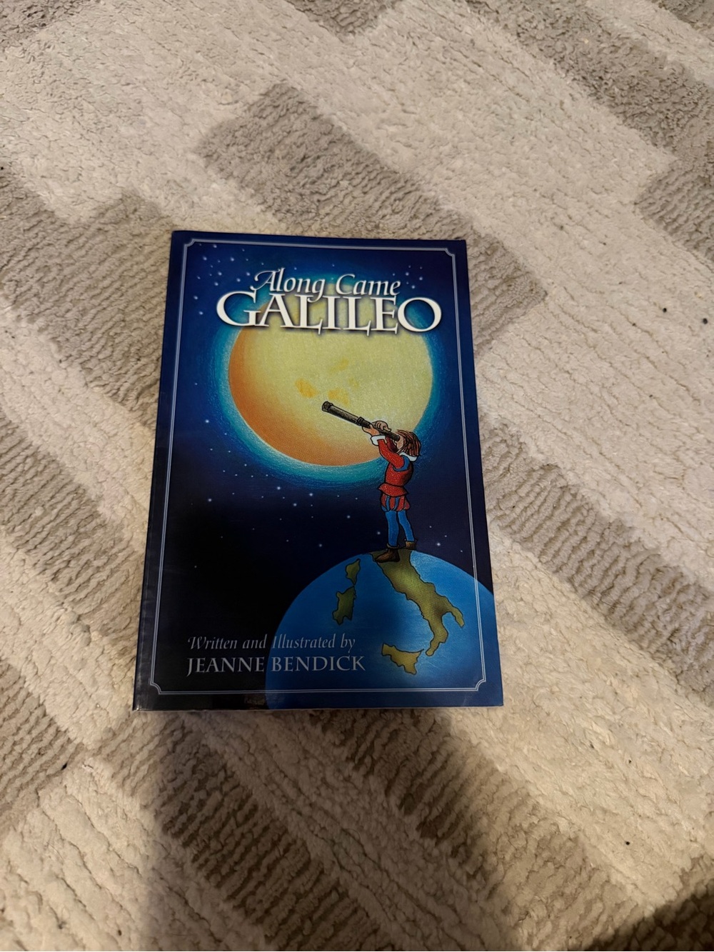 Along Came Galileo Kids Board Game – Blue Edition by